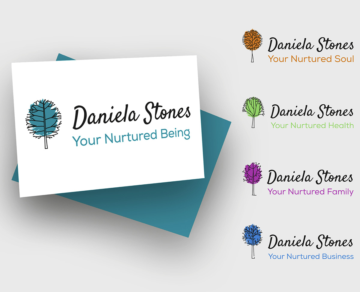 Daniela Stones logo digital design